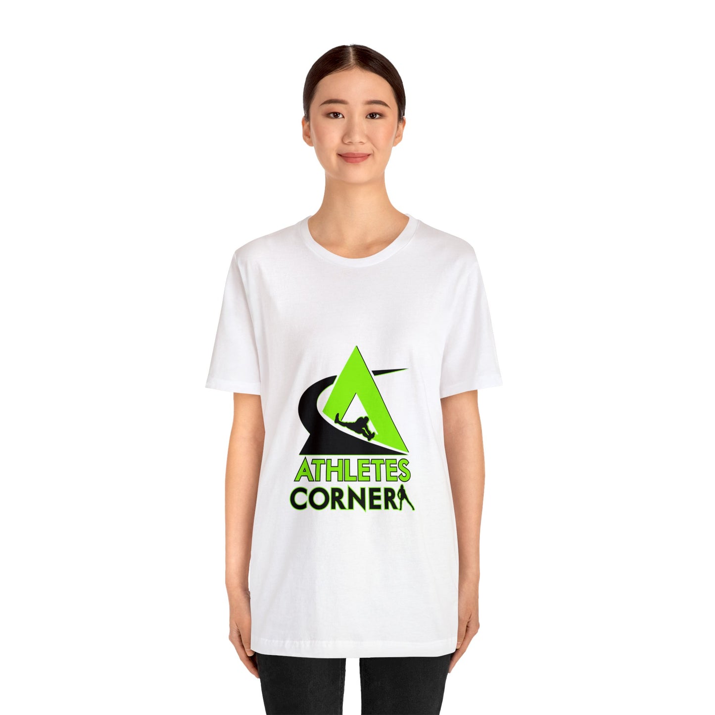 Unisex Athletes Corner Logo Tee