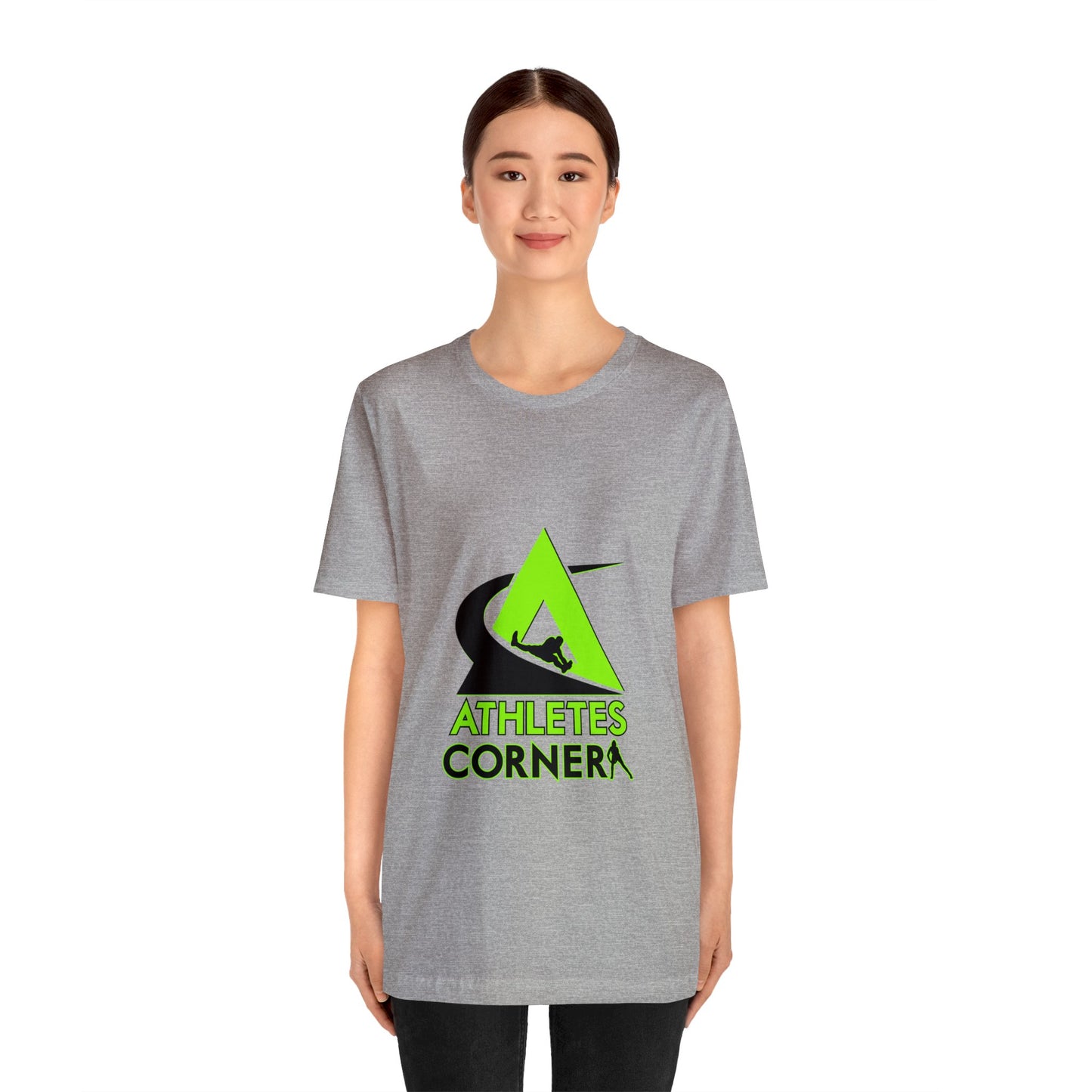 Unisex Athletes Corner Logo Tee