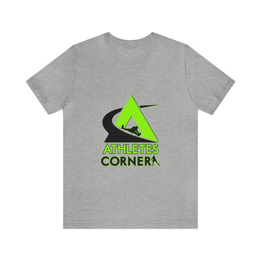Unisex Athletes Corner Logo Tee