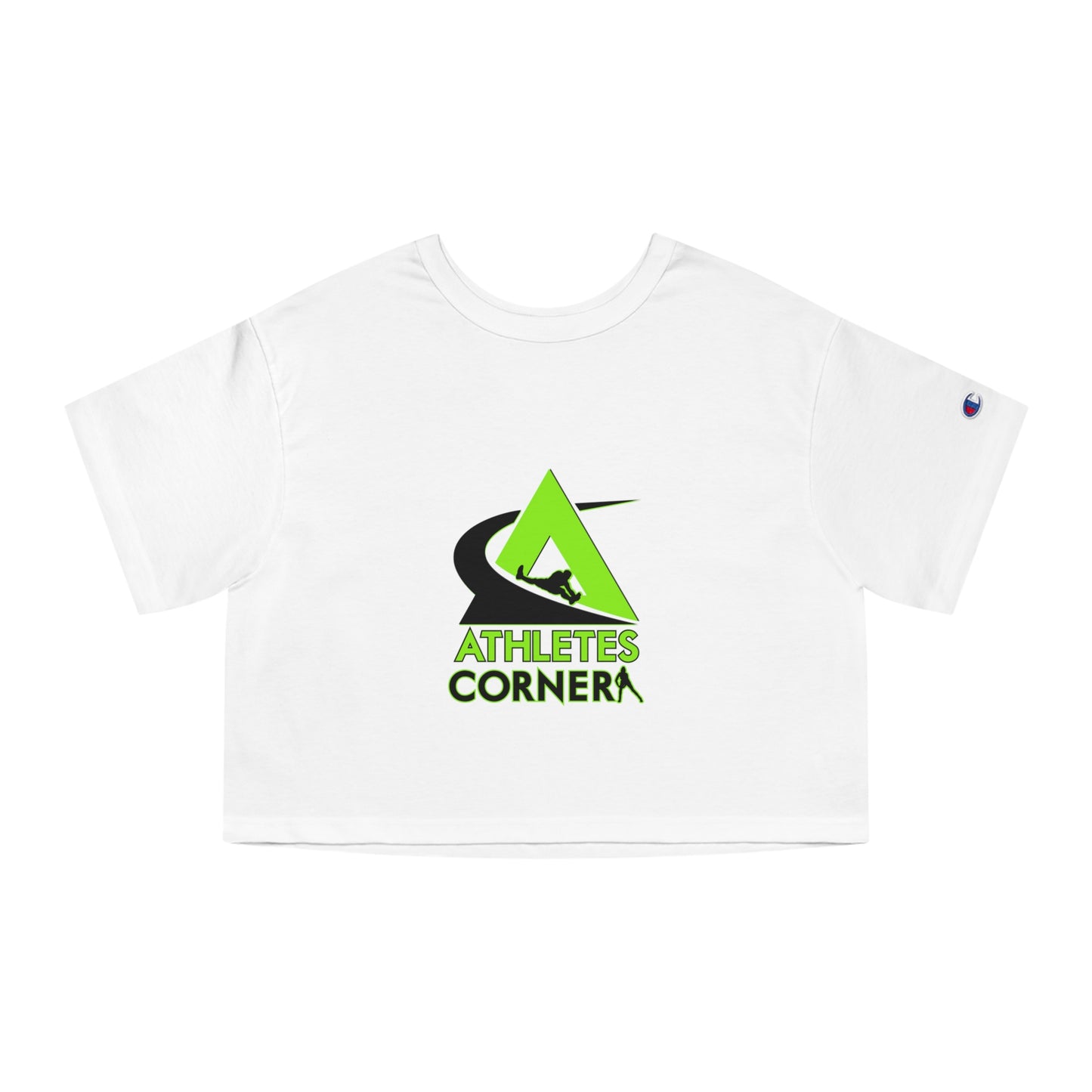 Champion Women's Athletes Corner Logo Cropped T-Shirt